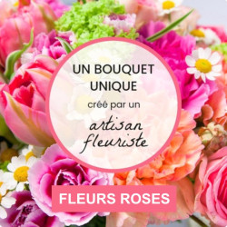 MARSEILLE FUNÉRAL FLOWERS - FLORIST PINK BOUQUET